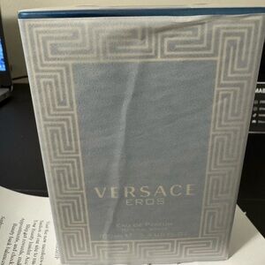 Versace Eros Eau de Parfum - Light Blue and Gold Packaging